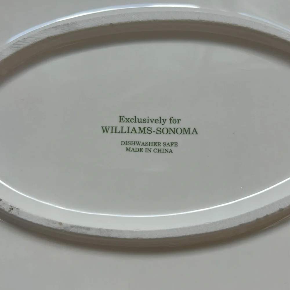 Williams Sonoma Christmas Serving Platter from the Vintage Holiday Collection